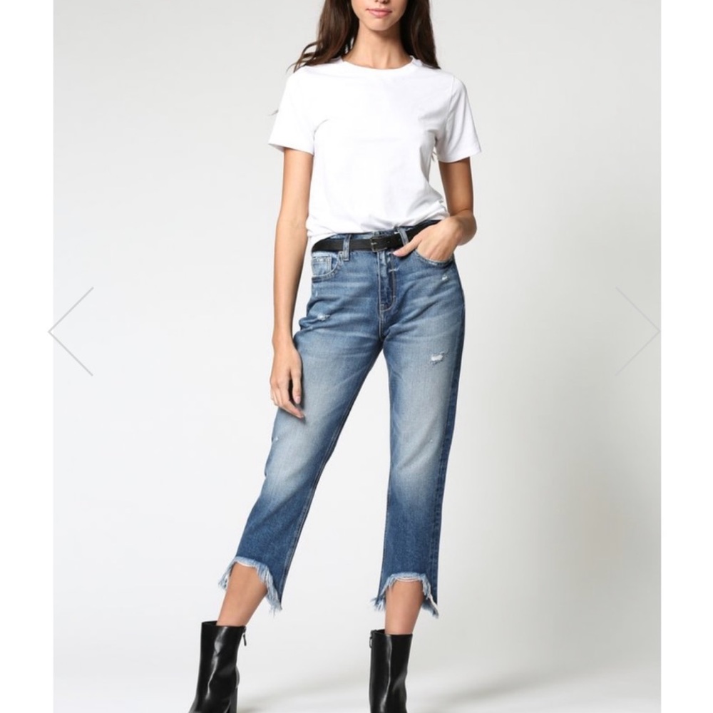 HIDDEN jeans Zoey mom jeans